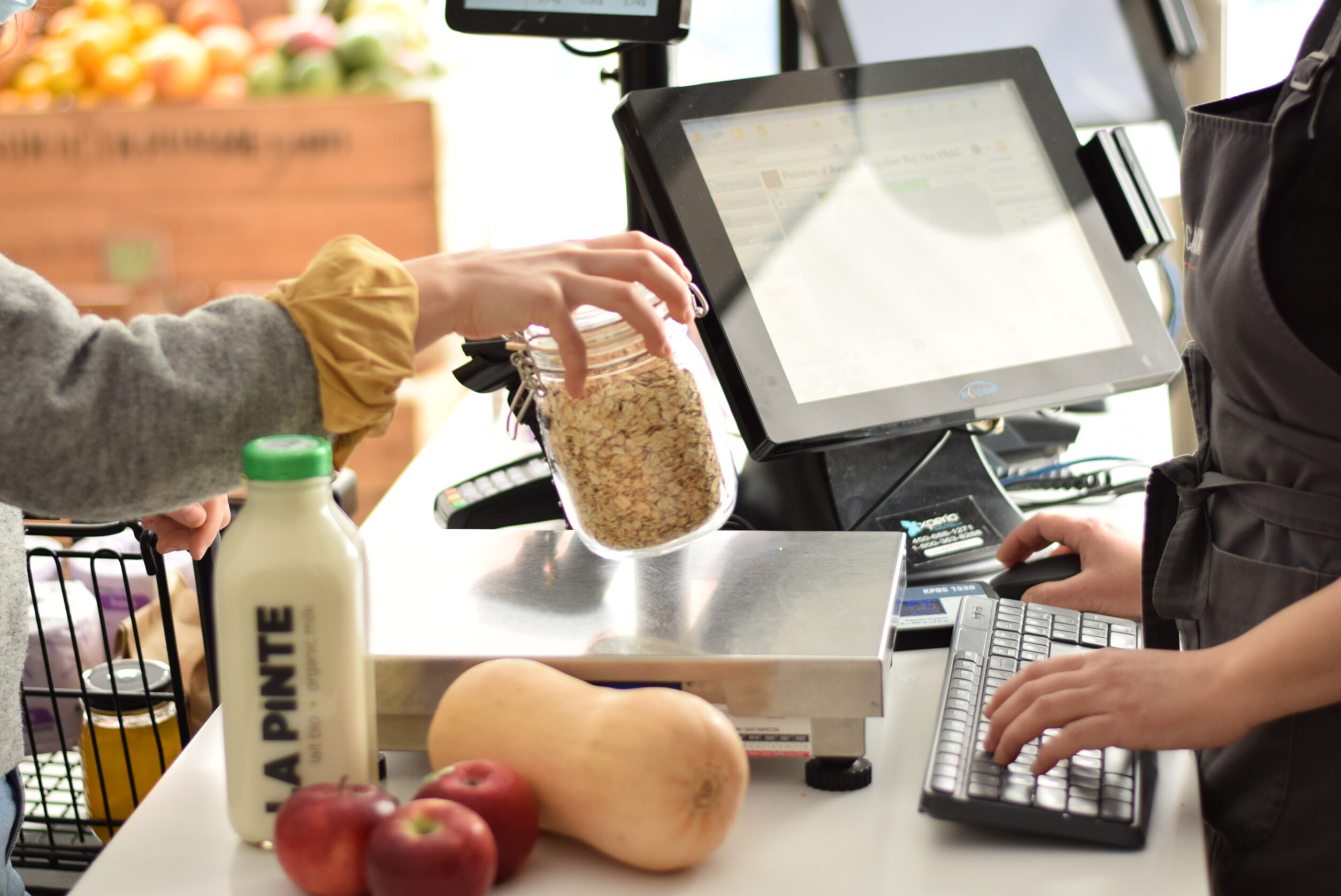 épicerie vrac Montréal produits bio locaux zéro déchet